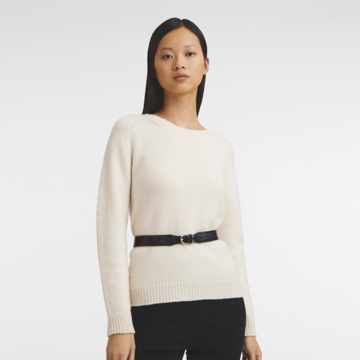 Longchamp 1980 حزام نسائي نحيف D2LB921