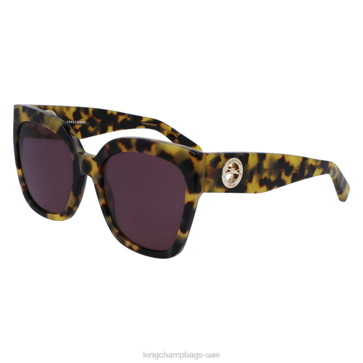 Longchamp مجموعة النظارات الشمسية لخريف وشتاء 2022 نحيف D2LB899