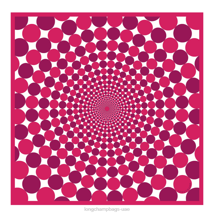 Longchamp ربيع / صيف 2023 مجموعة وشاح الحرير 70 نحيف D2LB1035