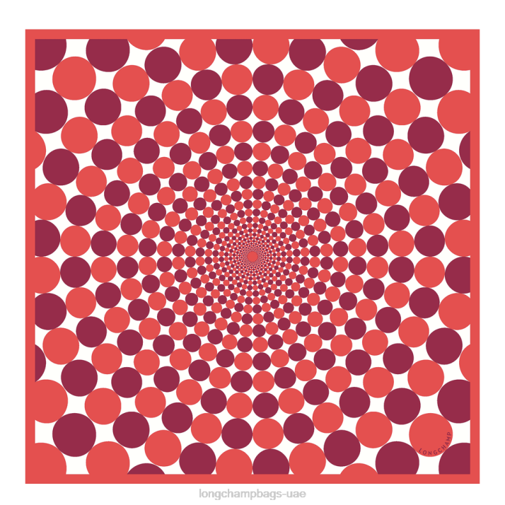 Longchamp ربيع / صيف 2023 مجموعة وشاح الحرير 70 نحيف D2LB1035