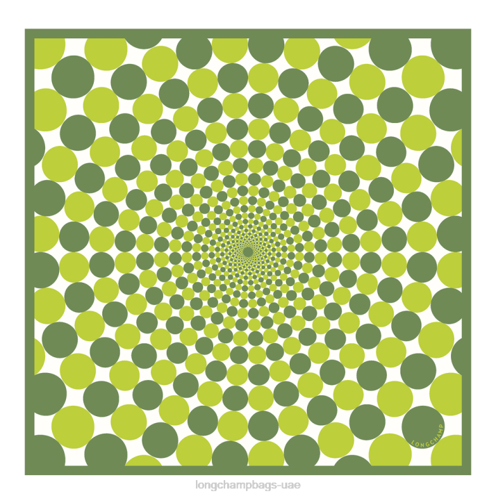 Longchamp ربيع / صيف 2023 مجموعة وشاح الحرير 70 نحيف D2LB1036