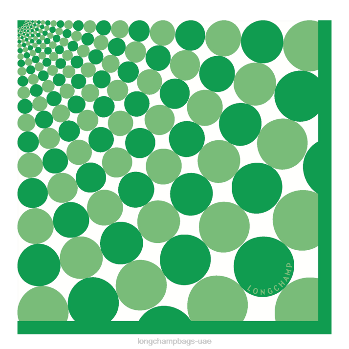 Longchamp ربيع / صيف 2023 مجموعة وشاح الحرير 70 نحيف D2LB1036