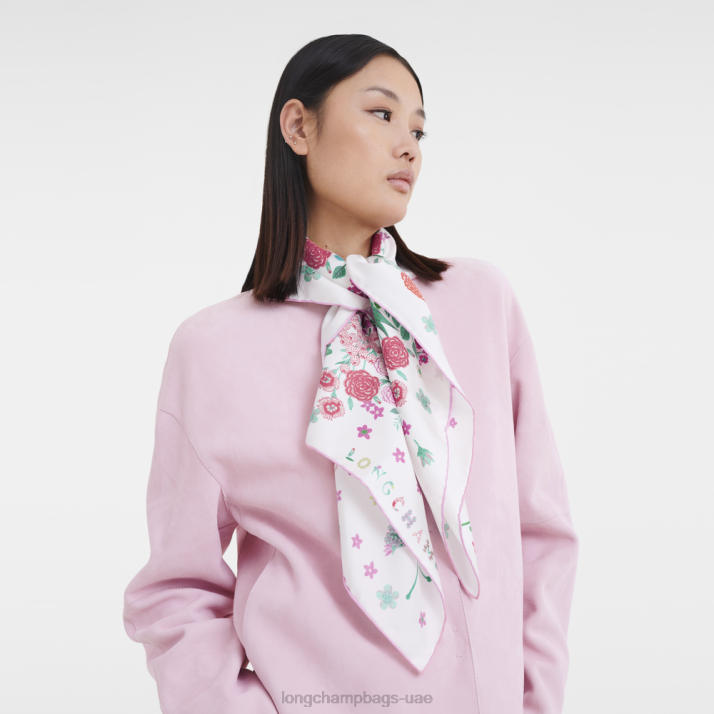 Longchamp ربيع / صيف 2023 مجموعة وشاح الحرير 90 نحيف D2LB1039