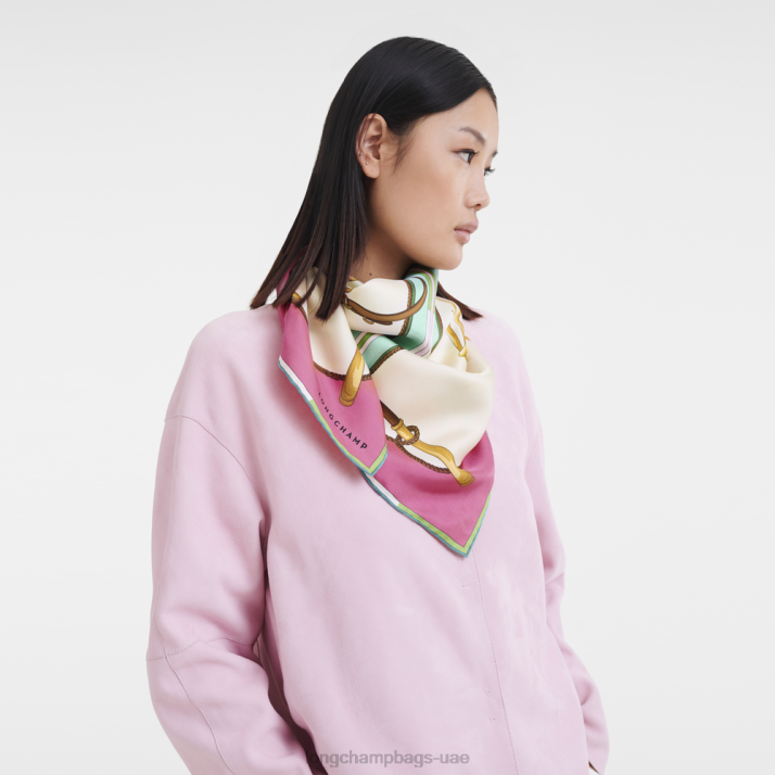 Longchamp ربيع / صيف 2023 مجموعة وشاح الحرير 90 نحيف D2LB1047