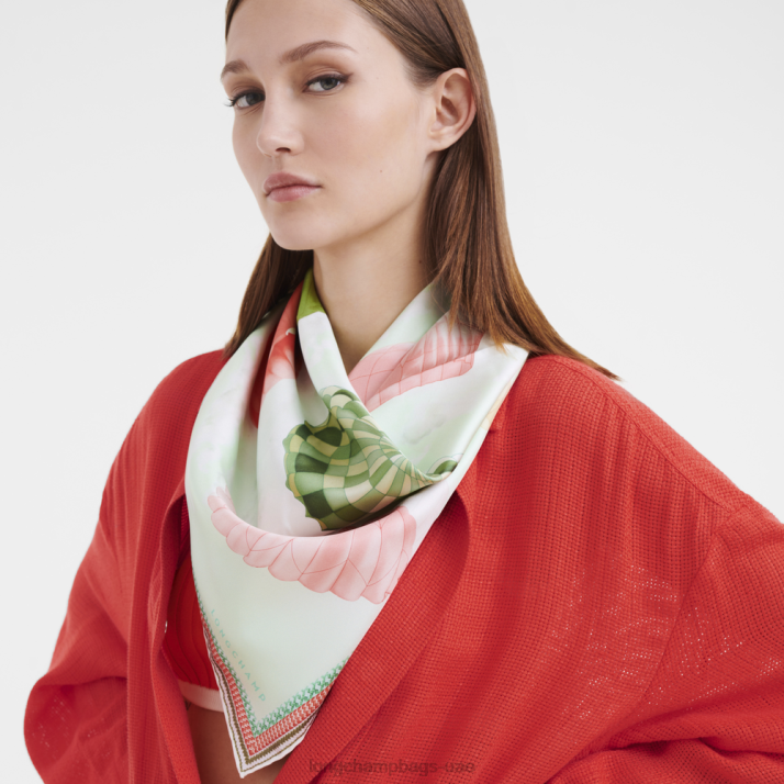 Longchamp ربيع / صيف 2023 مجموعة وشاح الحرير 90 نحيف D2LB1055