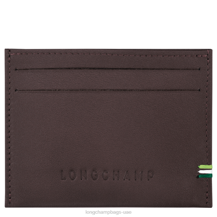 Longchamp حامل بطاقة سور سين رجال D2LB18
