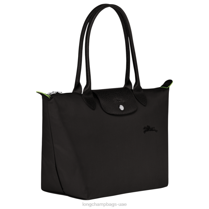 Longchamp حقيبة حمل لو بلاج خضراء م نحيف D2LB409