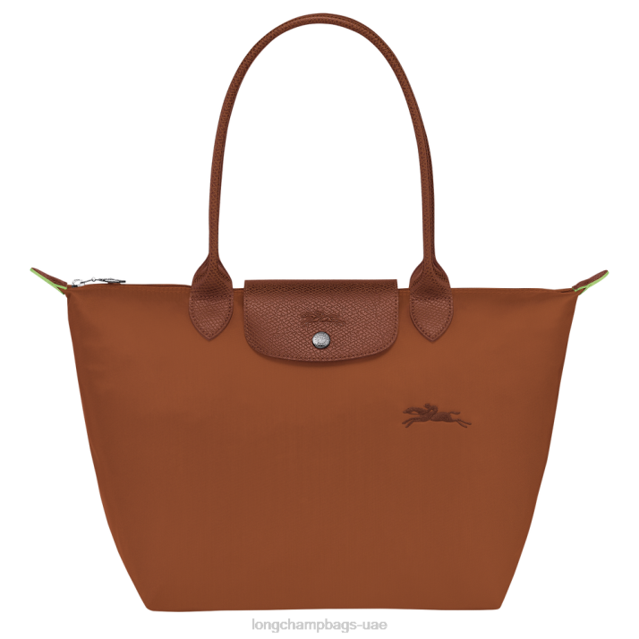 Longchamp حقيبة حمل لو بلاج خضراء م نحيف D2LB410
