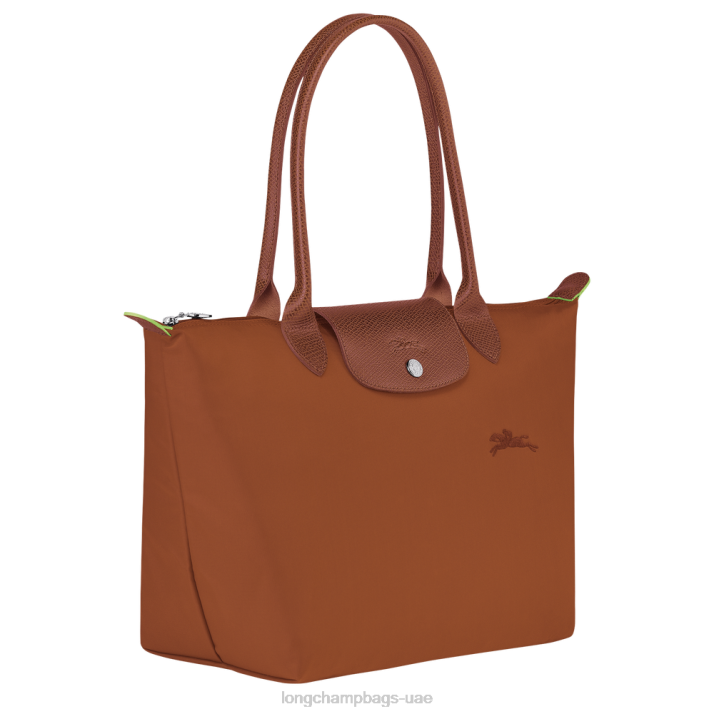 Longchamp حقيبة حمل لو بلاج خضراء م نحيف D2LB410