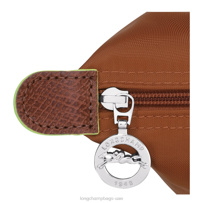 Longchamp حقيبة حمل لو بلاج خضراء م نحيف D2LB410