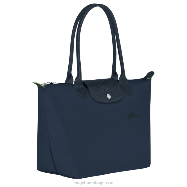 Longchamp حقيبة حمل لو بلاج خضراء م نحيف D2LB412