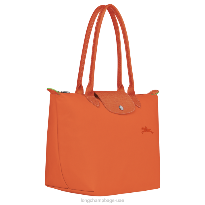 Longchamp حقيبة حمل لو بلاج خضراء م نحيف D2LB413