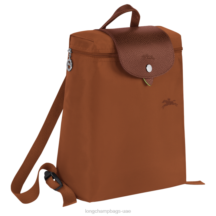 Longchamp حقيبة ظهر لو بلاج خضراء نحيف D2LB436