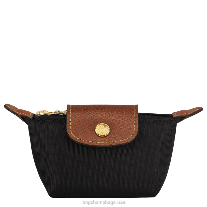 Longchamp محفظة النقود المعدنية الأصلية لو بلاج نحيف D2LB499