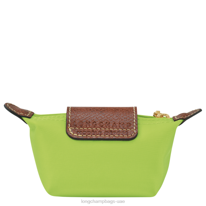 Longchamp محفظة النقود المعدنية الأصلية لو بلاج نحيف D2LB500