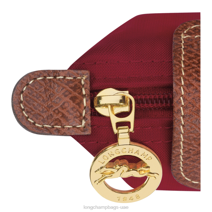 Longchamp محفظة النقود المعدنية الأصلية لو بلاج نحيف D2LB501