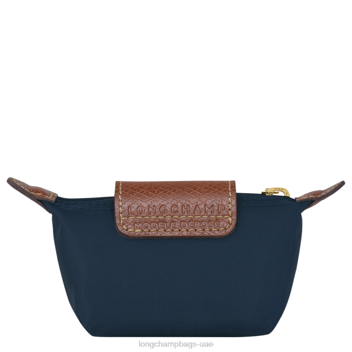 Longchamp محفظة النقود المعدنية الأصلية لو بلاج نحيف D2LB502