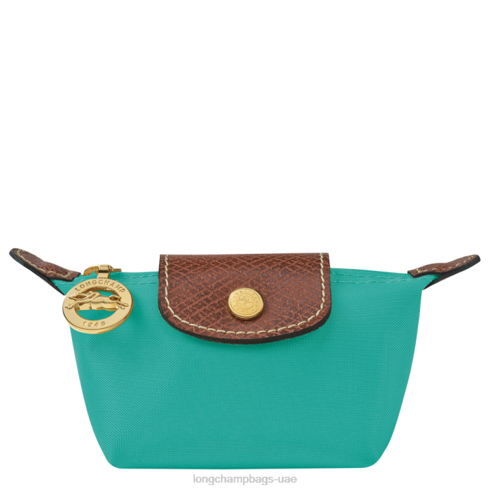 Longchamp محفظة النقود المعدنية الأصلية لو بلاج نحيف D2LB503