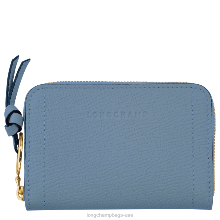Longchamp محفظة عملة صندوق البريد نحيف D2LB539