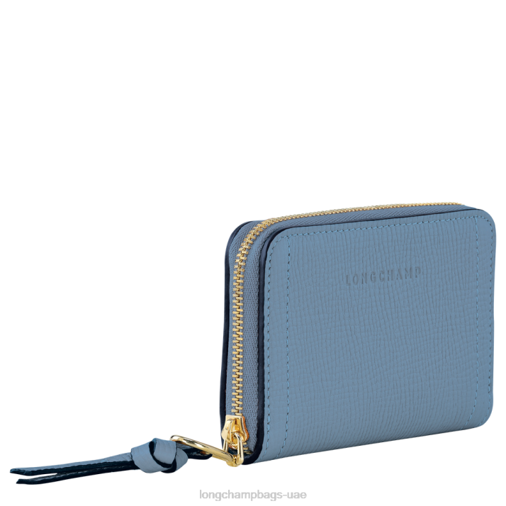 Longchamp محفظة عملة صندوق البريد نحيف D2LB539