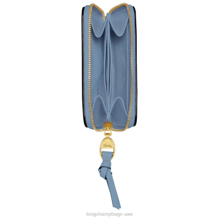 Longchamp محفظة عملة صندوق البريد نحيف D2LB539