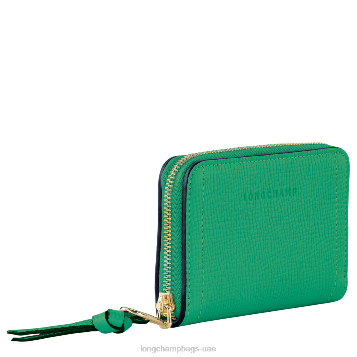 Longchamp محفظة عملة صندوق البريد نحيف D2LB540