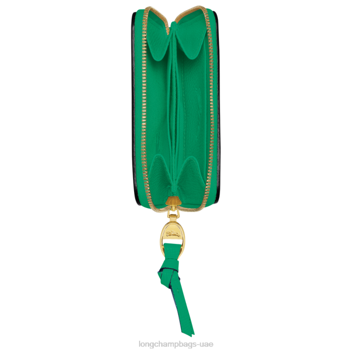 Longchamp محفظة عملة صندوق البريد نحيف D2LB540