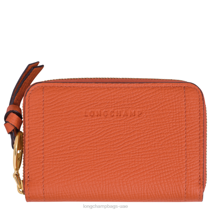 Longchamp محفظة عملة صندوق البريد نحيف D2LB541