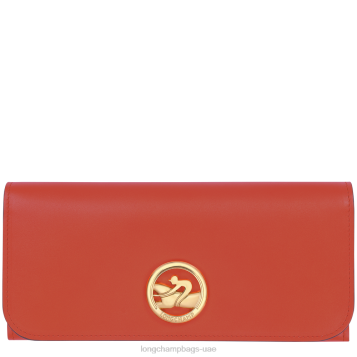 Longchamp محفظة مربعة تروت كونتيننتال نحيف D2LB559