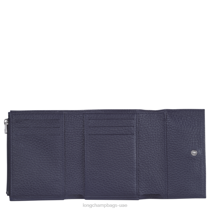 Longchamp محفظة روسو الأساسية المدمجة نحيف D2LB569