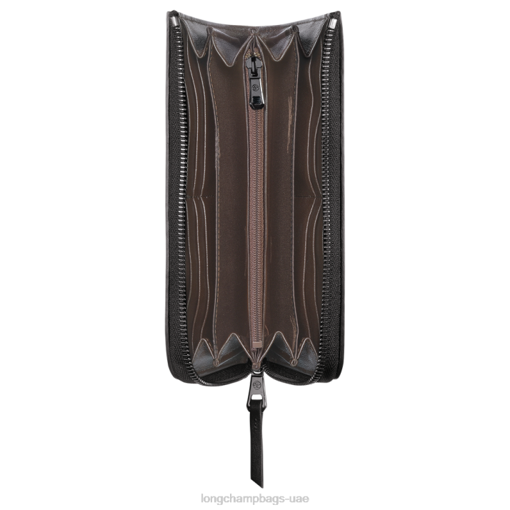 Longchamp محفظة ثلاثية الأبعاد مع الرمز البريدي حولها نحيف D2LB620
