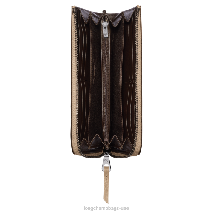 Longchamp محفظة ثلاثية الأبعاد مع الرمز البريدي حولها نحيف D2LB621