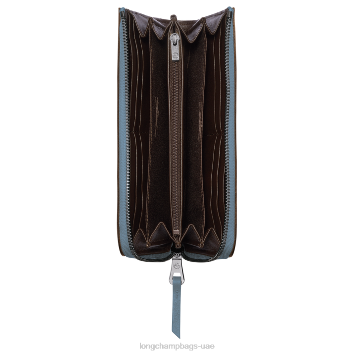 Longchamp محفظة ثلاثية الأبعاد مع الرمز البريدي حولها نحيف D2LB622