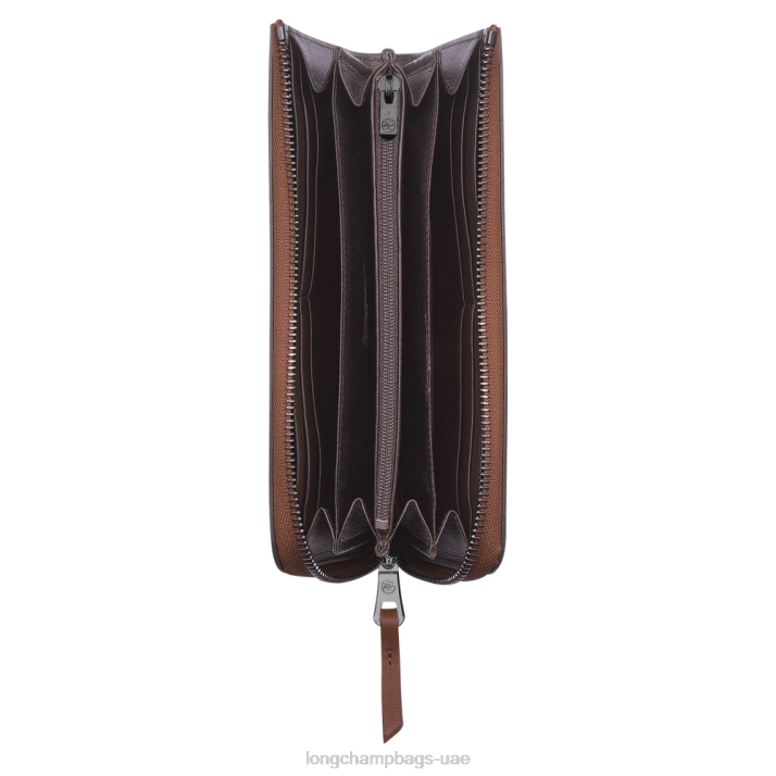 Longchamp محفظة ثلاثية الأبعاد مع الرمز البريدي حولها نحيف D2LB624