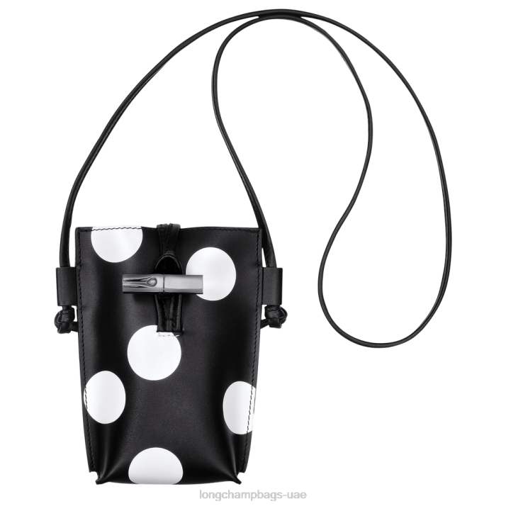 Longchamp جراب هاتف روسو مع دانتيل من الجلد نحيف D2LB682