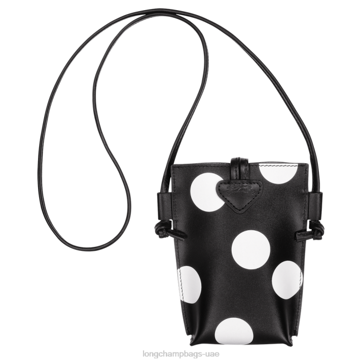 Longchamp جراب هاتف روسو مع دانتيل من الجلد نحيف D2LB682