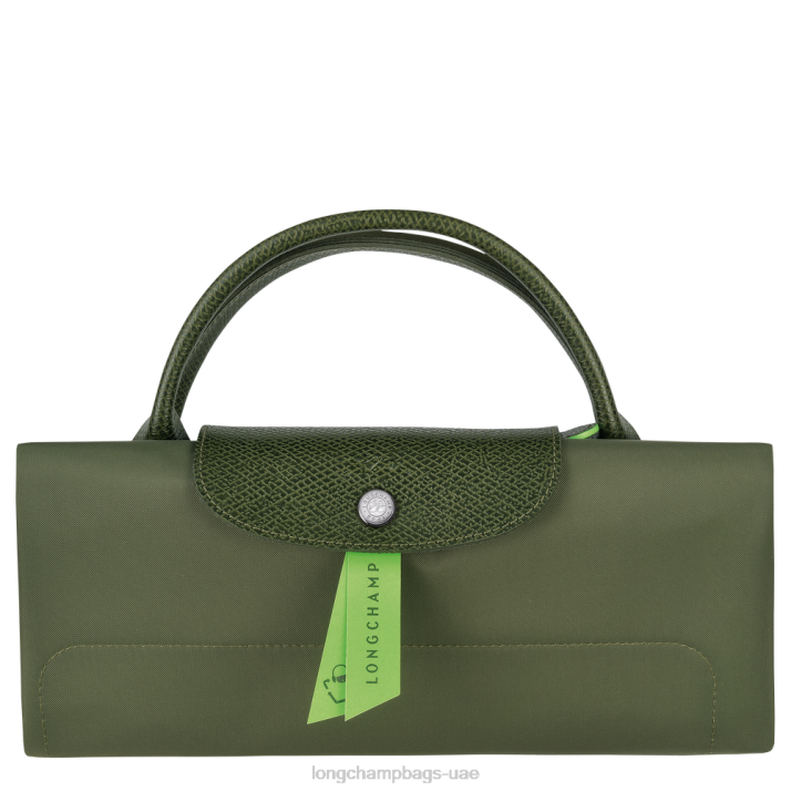 Longchamp حقيبة سفر لو بلاج خضراء م رجال D2LB794