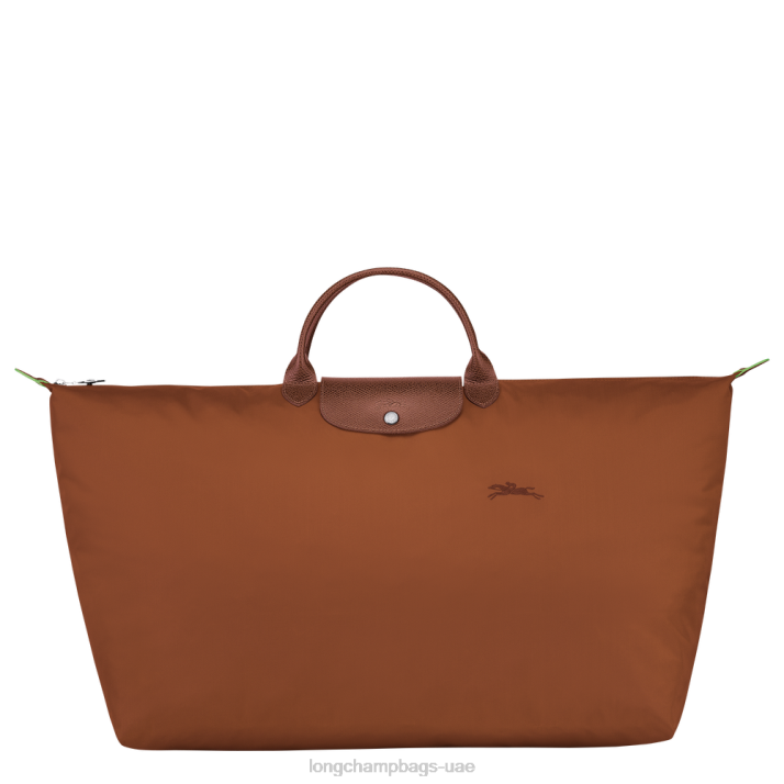 Longchamp حقيبة سفر لو بلاج خضراء م رجال D2LB795