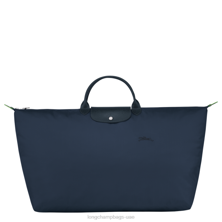Longchamp حقيبة سفر لو بلاج خضراء م رجال D2LB797