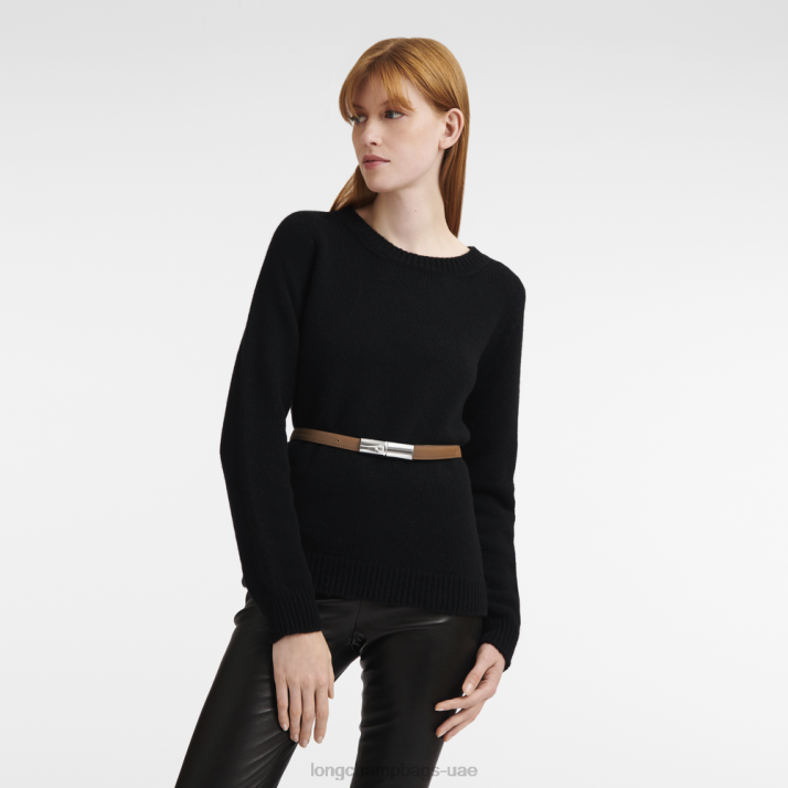 Longchamp حزام روسو للسيدات نحيف D2LB910