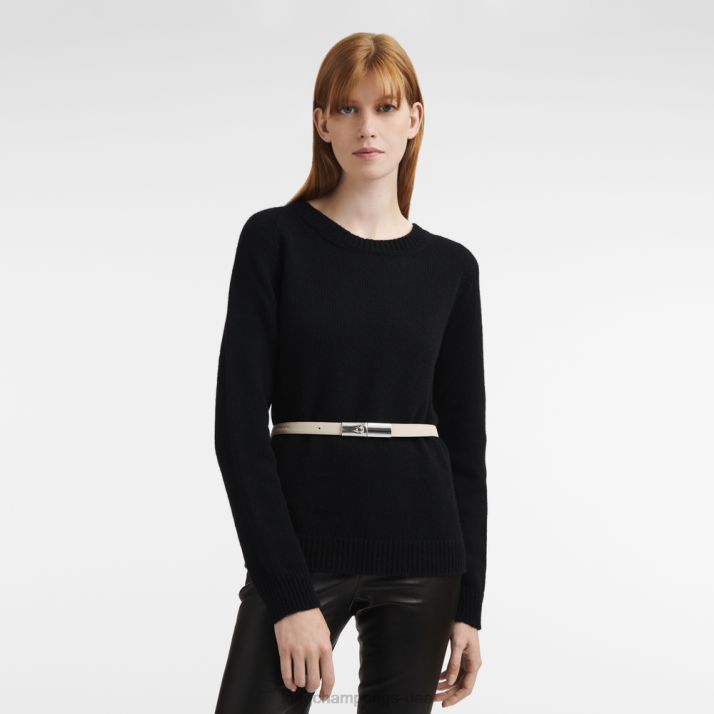 Longchamp حزام روسو للسيدات نحيف D2LB911