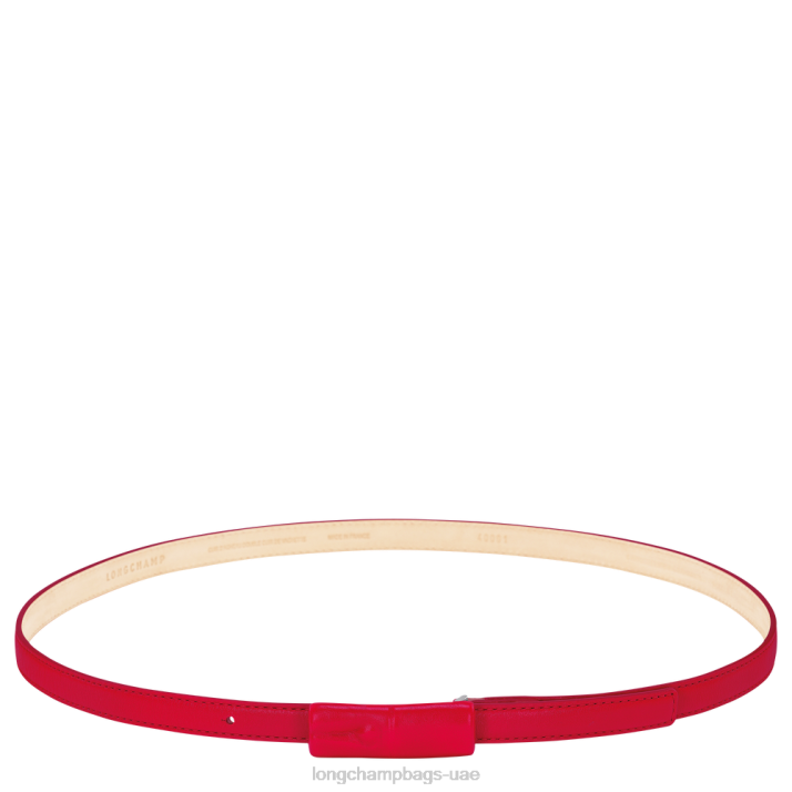 Longchamp حزام روسو للسيدات نحيف D2LB935