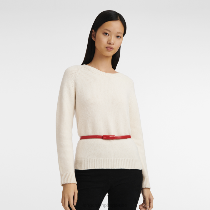 Longchamp حزام روسو للسيدات نحيف D2LB935