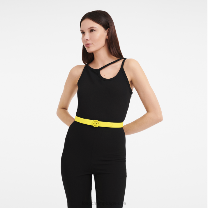 Longchamp مربع حزام السيدات الهرولة نحيف D2LB937