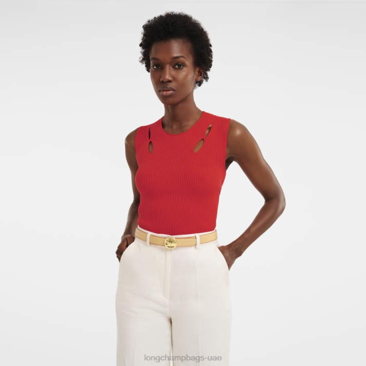 Longchamp مربع حزام سيدة الهرولة نحيف D2LB939