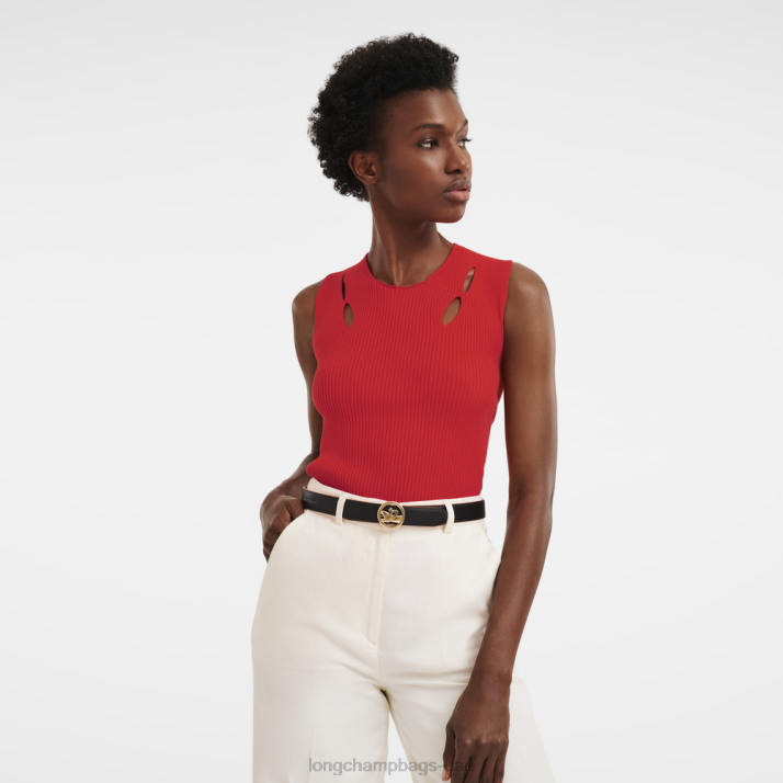 Longchamp مربع حزام سيدة الهرولة نحيف D2LB939