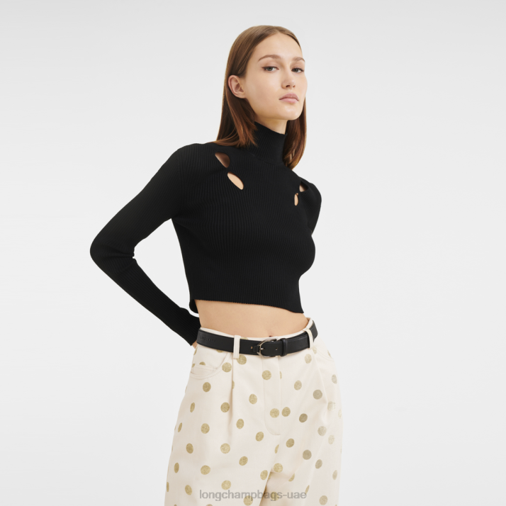 Longchamp حزام نسائي ثلاثي الأبعاد نحيف D2LB949