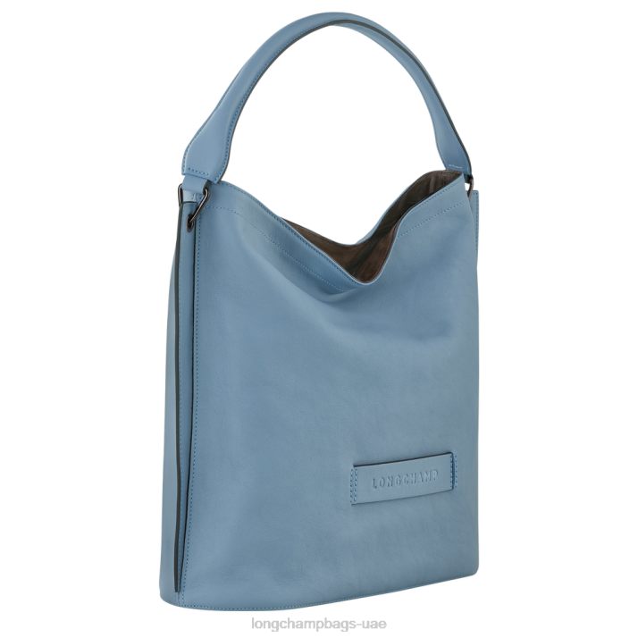 Longchamp حقيبة هوبو ثلاثية الأبعاد L. نحيف D2LB400