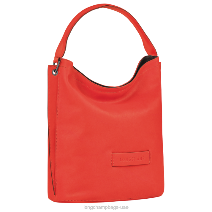 Longchamp حقيبة هوبو ثلاثية الأبعاد L. نحيف D2LB401