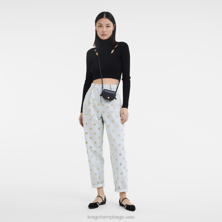 Longchamp محفظة عملة epure مع الدانتيل والجلود نحيف D2LB531